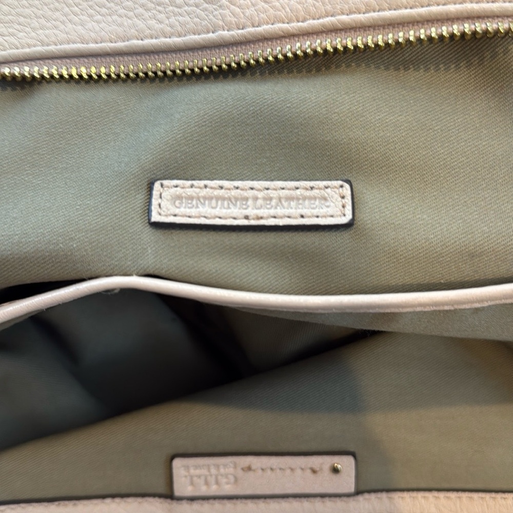 G.I.L.I Cream Textured Women's Bag - Picture 4 of 7